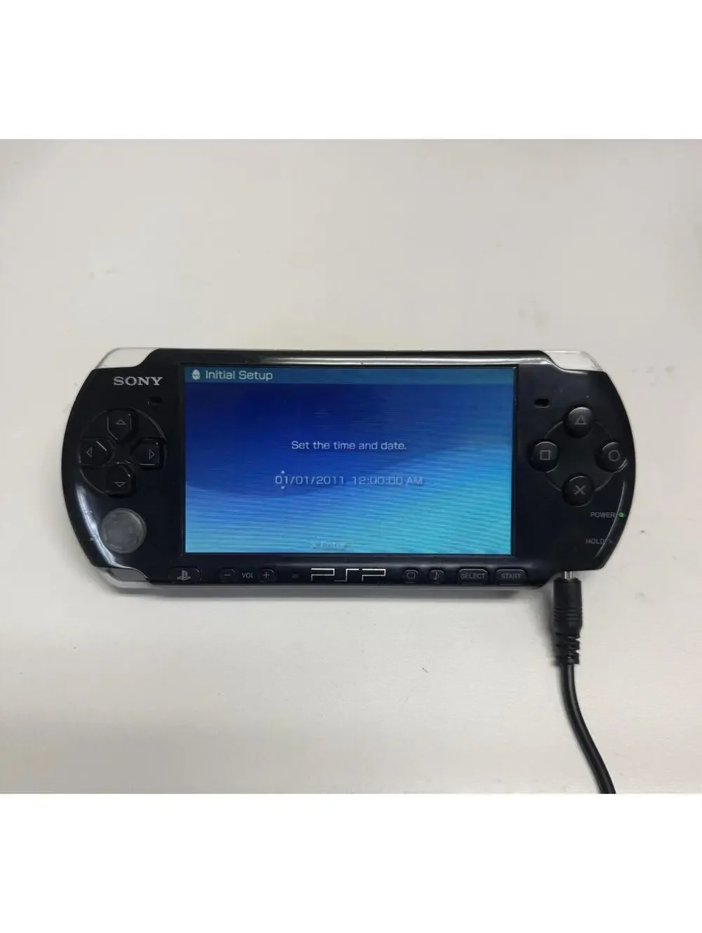 SONY PSP-3000 + Games Bundle Piano Black + USB Cable